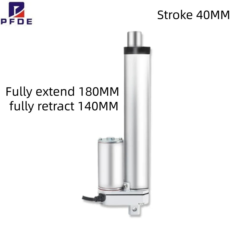 NEW Electric Linear Actuator 200mm 150mm100MM 12V/24V DC Motor Stroke Linear Motor Controller 100/150/200/300/500/700/900/1000N