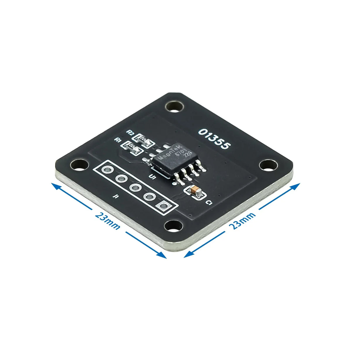 MT6701 Magnetic Induction Angle Measurement Sensor Module 14-Bit High Precision Encoder - Alternative to AS5600