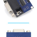 MAX3232 Level Conversion Board RS232 to TTL Adapter DB9 Female Connector for Serial Data Transmission
