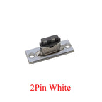 1/6/10Pcs USB Type C Female Connector with Fixing Plate 2P 4P 6 Pin DIY Repair Type-C USB Jack Socket Charging Port