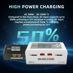 RadioLink IMARS D300 Lipo Battery Charger For RC FPV Airplane Drone Smart Dual Charge 16A AC 300W DC 700W Lipo Balance Charger
