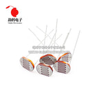 5pcs 12528 Light Dependent Resistor LDR 12MM Photoresistor Photosensitive GL12528 Photoconductive resistance