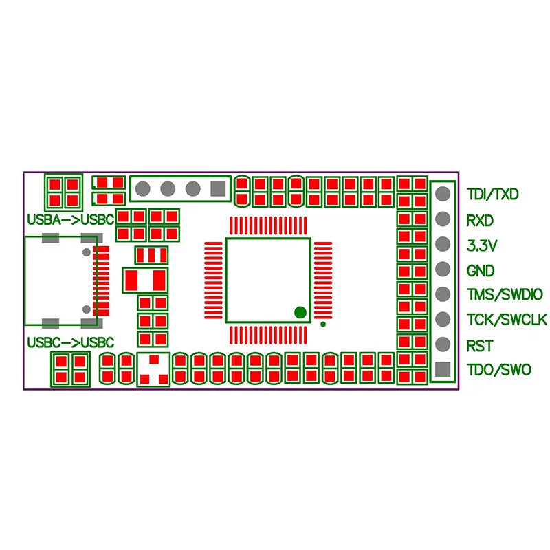 JLINK V9 MINI Emulator J-LINK Auto Upgrade Firmware TypeC Debugger Type-C Mini V9 JLINKV9-MINI