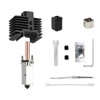 Upgrades V2.0 For Bambu Lab P1P Hotend Kit Bi Metal Throat For Bamboo X1C Hot End X1 Nozzle P1S Thermistor Hardened Steel Nozzle