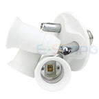 1/3/4/5 in 1 E26 E27 to 3/4/5 E26 E27 Edison Screw LED Lamp Bulb Base Splitter E27 Light Socket Holder Adapter Extender