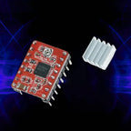 A4988 DRV8825 Stepper Motor Drive Module with Heat Sink Motor Driver Control Extension Shield Module for Ramps 1.4 StepStick