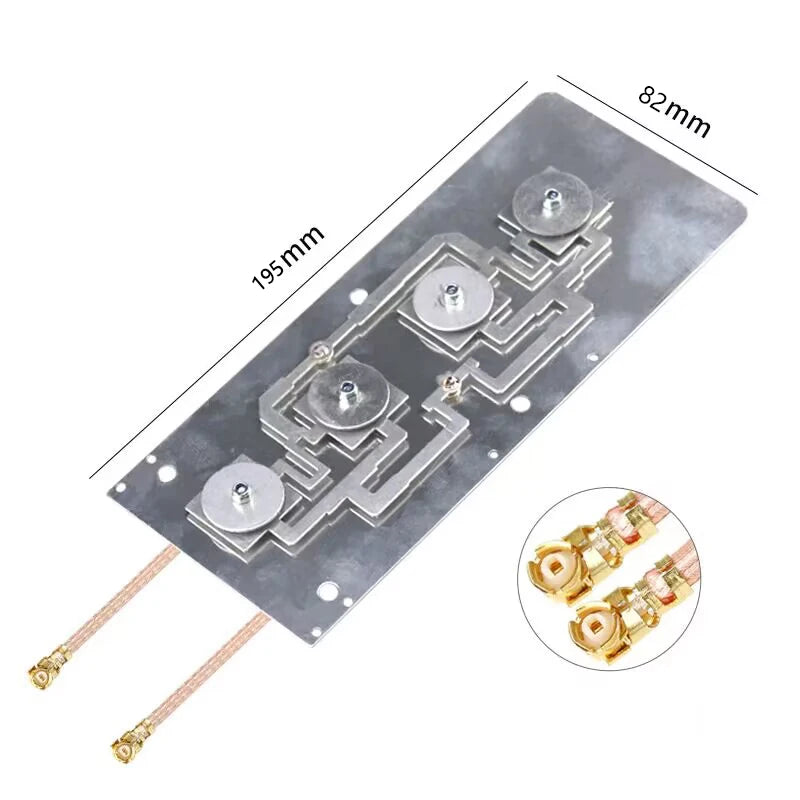 2.4G 5.8G WIFI Dual Band Wireless Router Module AP Bridge Amplifier Antenna High Gain 9-12dBi 2400-2500/5150-5850MHz