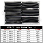 DIY Repair Heat Shrink Tube Assortment 3:1&4:1 Dual Wall Adhesive Flame Retardant Insulator For All Kinds Electrical Wire Cable