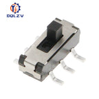 MSS22D18  Miniature SMD DIP Slide Switch 2P2T 6Pin Handle high 2MM for DIY Electronic Accessories
