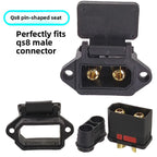 QS8-S Power Charging Plug XT90 Male Female Diamond Shell XT90S Anti-fire Electric Vehicle Lithium Battery Modification Interface