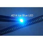 MX 100pcs 5050 1206 2835 3528 0402 0603 0805 3014 4014  Ice Blue SMD LED Diode High Brightness Lighting Bead for DIY Projects