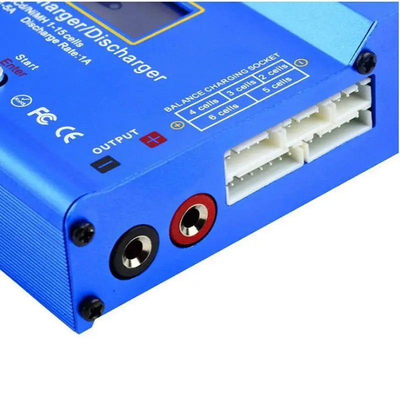 80W IMAX B6AC 2.0 RC Balance Charger for Lipo NiMH Li-ion LiFe NiCD LiHV Battery Charger for 2S 3S 4S 5S 6S Rechargeable Battery