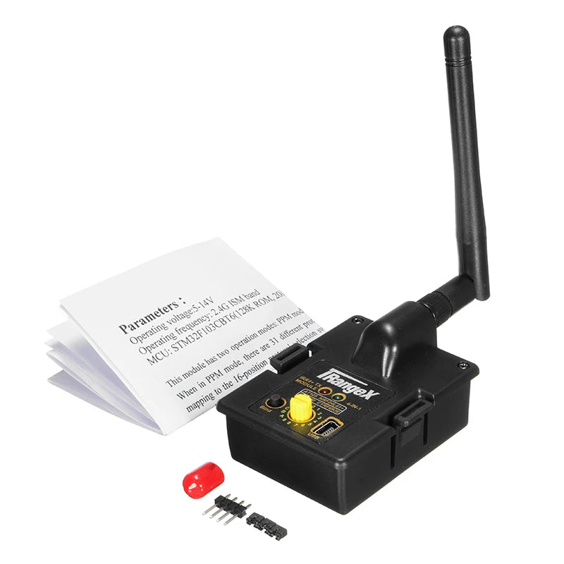 iRangeX IRX4 Plus Lite 2.4G CC2500 NRF24L01 A7105 CYRF6936 4 IN 1 Multiprotocol ARM TX Module With Case