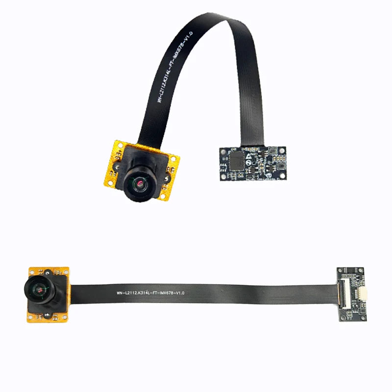8MP IMX678 USB2.0/3.0/MIPI Camera Module, 4K 3840x2160 30FPS, 92° Wide FOV, 2D-DNR & Mic, Compatible with Windows/Android/Linux