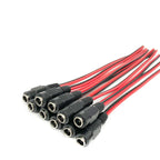 1 5 10piece Male Female DC Power Connector 5V 12V 5.5x2.1mm Wire Cable Plug Adapter for TV Camera 5050 2835 LED Strip Tape Light