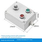 NEW high-quality Switch with arrow button control box self start button water tank electrical industrial emergency stop switch