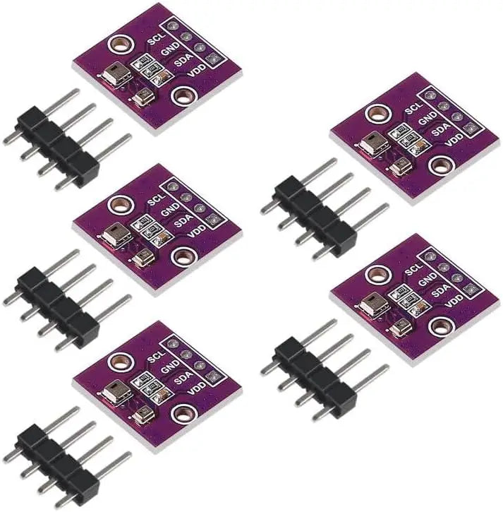 1-5pcs Temperature Humidity Sensor Module AHT20+BMP280 Air Pressure Module High-precision Digital 3 in 1 Sensor Replace BME280
