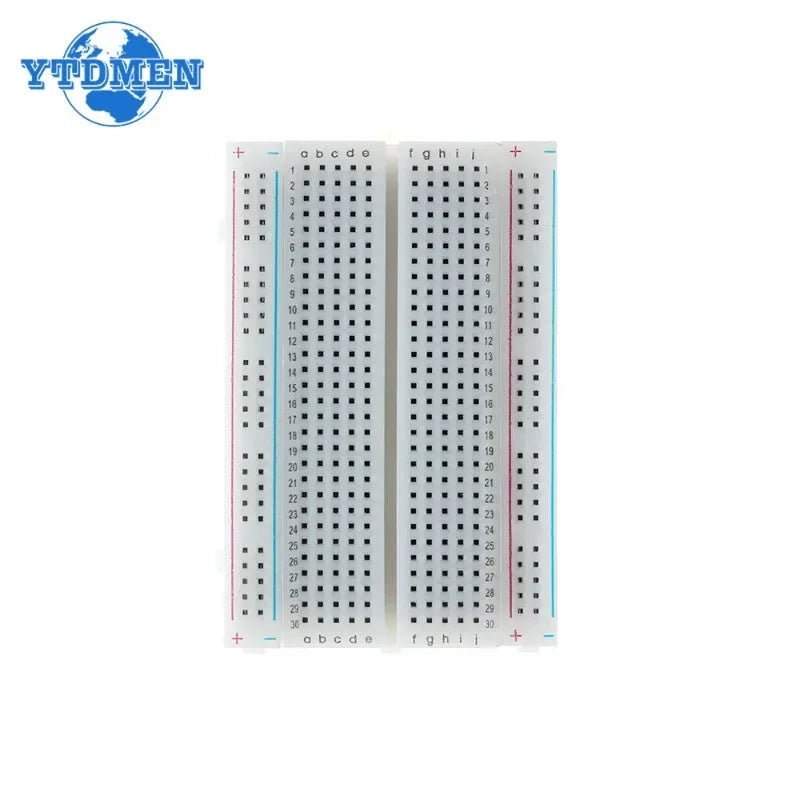 MB-102 Breadboard 400 830 Point Solderless PCB Bread Board Jumper Wire Cable Test Develop DIY for Arduino Kit