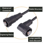 RJ45 CAT5E CAT6A Shield Waterproof RJ45 Ethernet IP67 Connector PCB Panel Mount With Pigtail Cable Outdoor Connector L = 0.3M