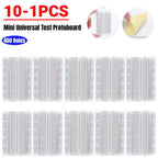 1-10PCS 400 Tie Points Solderless PCB Breadboard Spliceable Mini Test Protoboard Circuit Circuit Board Universal for Experiment