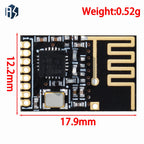 Upgraded NRF24L01+ 2.4GHz Wireless Transceiver Module, Compatible with Arduino for DIY Electronic Projects
