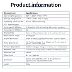 Automatic CO2 Concentration Control 0-5000ppm Carbon Dioxide Controller NDIR Sensor CO2 Detector for Greenhouse