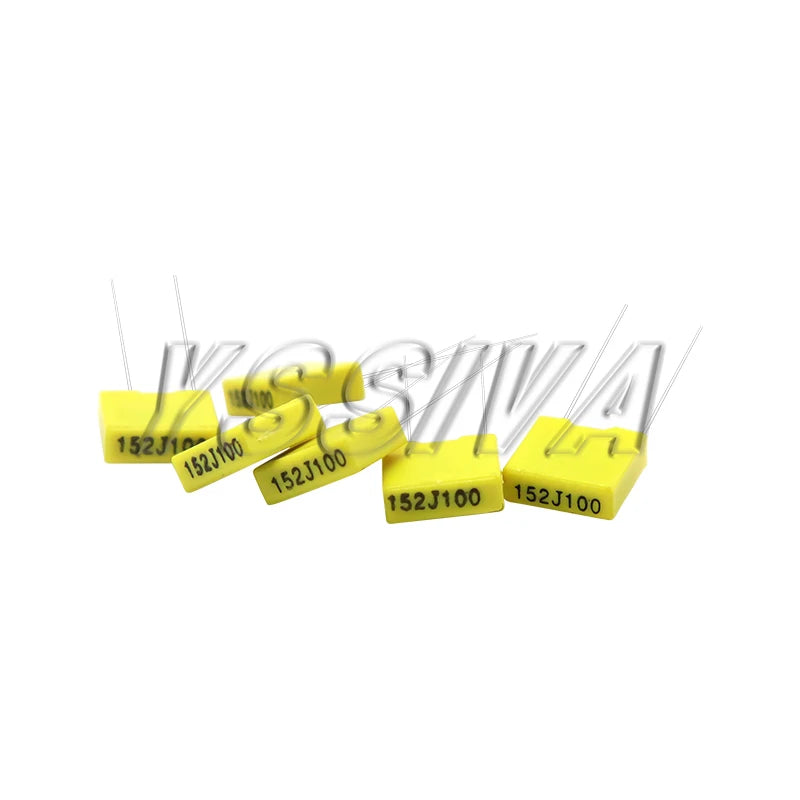 240Pcs Correction Capacitor Assorted Kit 24Values x 10Pcs 100V 102J-105J Polypropylene Safety Plastic Film Capacitors Set