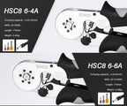 Crimping Pliers Tubular Terminal Hand Tools HSC8 6 - 4A 0.25 - 10mm2 6 - 6A 0.25 - 6mm2 Electrical Mini Wire Ferrule Clamp Kit