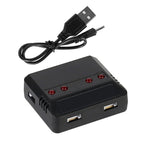 3.7V Lipo  4 in 1 / 5 in 1USB Charger for E010 H31  X4 Syma X5SW X5C X5HW