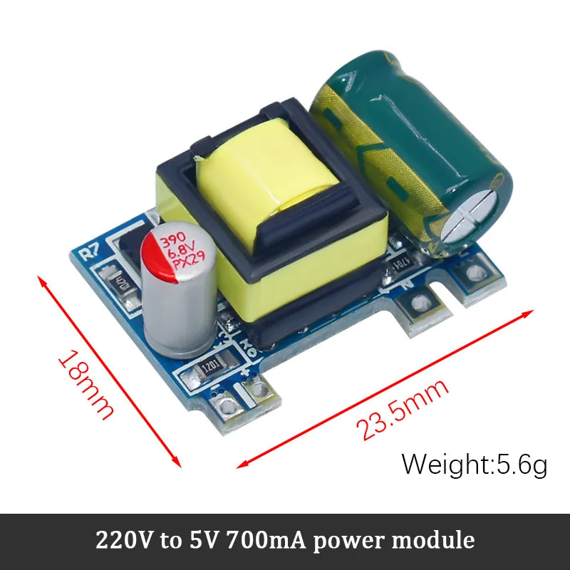 AC-DC 3.3V/5V/12V Precision Buck Converter AC 220v to 5v DC step down Transformer power supply module 1A 12W
