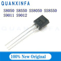 50-100PCS S8050 S8550 SS8050 SS8550 S9011 S9012 TO92 NPN/PNP Transistors