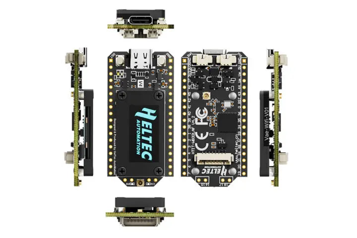 Heltec WiFi LoRa 32 V4 ESP32 S3 Node Solar Charging GNSS 28 dBm Output