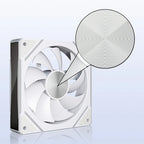 TEUCER Prism  ARGB PC Fan 12cm Computer Case Fan Kit Water Cooler 4pin PWM 5V 3PIN Cooling Fans