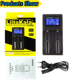 Liitokala Lii-PD4 Lii-PD2 18650 Battery Charger for 1.2V 3.7V NiMH 26650 21700 18350 18500 14500 AA AAA LiFePO4 Batteries