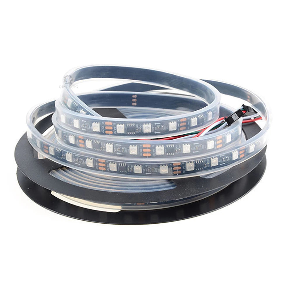 DC12V 24V WS2811 RGB LED Strip Individually Addressable 30/48/60/72/84 Leds/m Tape Light IP30/65/67 Waterproof Flexible Ribbon