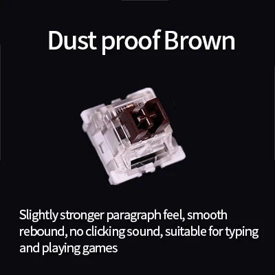 70/30/30pcs Dustproof Switch For Mechanical Keyboard Shaft Switch Gamer Keyboard Axis Clicky Linear Tactile Silent Switches