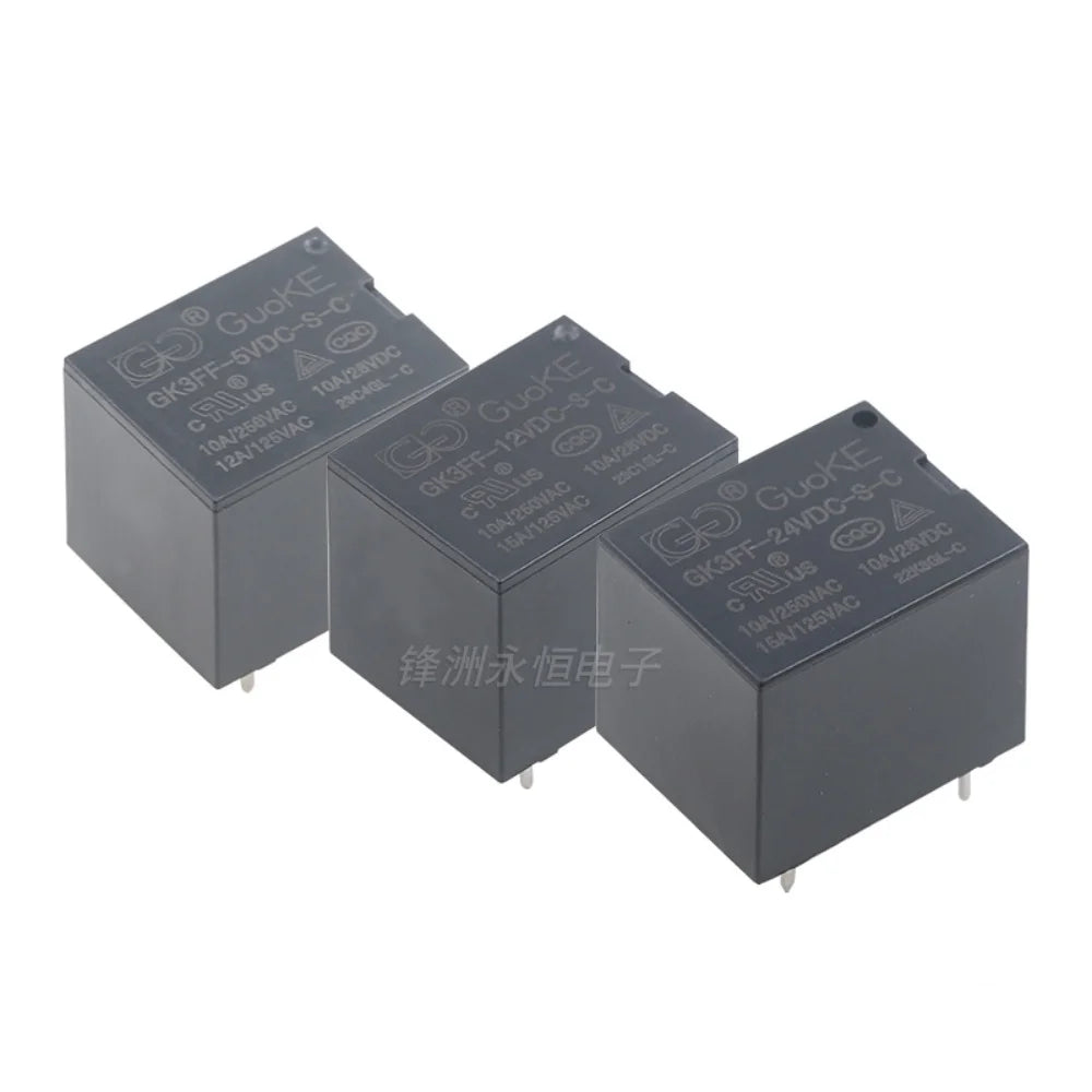 5PCS Relay GK3FF-5VDC 12VDC 24VDC-S-A C 4/5PIN