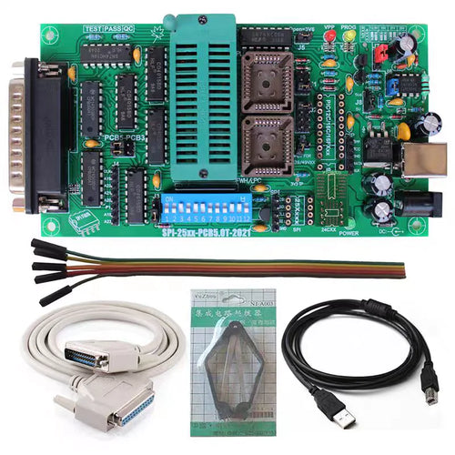 (1 set) SPI 25xx PCB5.0T 2021 motherboard BIOS programmer Multi-functional universal EPROM burner in stock