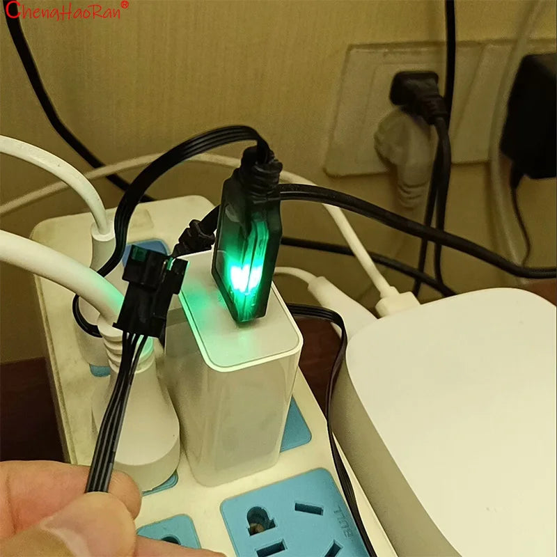ChengHaoRan 1PC 3.7V/7.4V Lithium Battery Charging Cable With MX2.0 XH2.54 JST 2P 4P Interface For Toy Remote Control Car