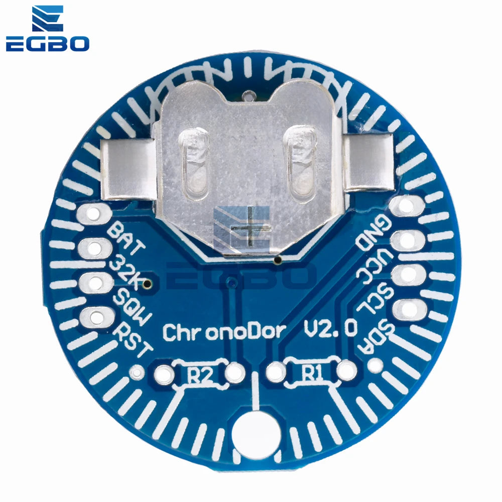 DS3231 ChronoDot V2.0 Precision RTC Module w/ Temp Compensation & I2C - Battery Backup for Arduino/RPi, IoT/DIY