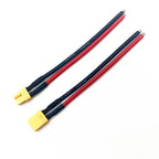 XT30 Pigtail Plug Male and Female Connector with 100mm 16AWG Tinned Wire Cable for RC Fixed wing Lipo Battery FPV Drone charger