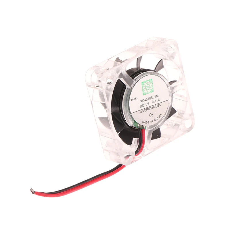 40x40x10MM 4010 DC 5V 0.11A Brushless Fans With Blue LED Light For Heatsink Cooler Cooling Radiator For 3d Printer Parts Fan