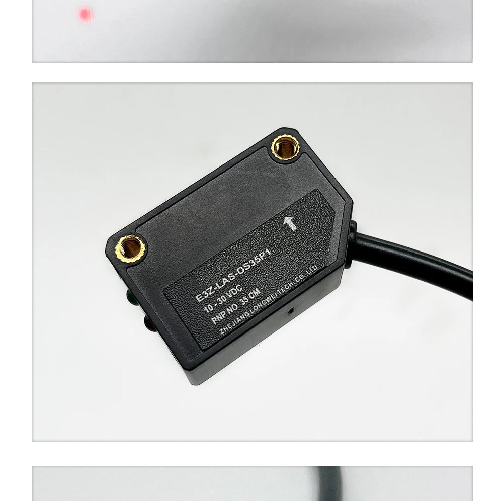Square Laser Sensor 35cm Adjustable NPN PNP Mirror Lens Diffuse Optical Infrared Photo Cell Proximity Switches E3Z-LAS