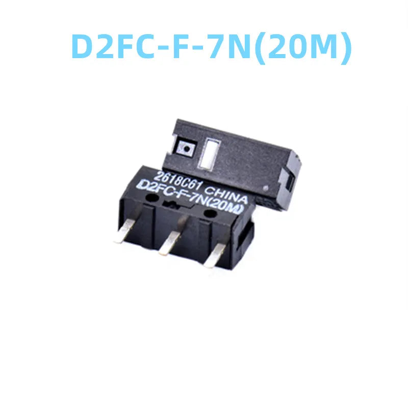 New 2PCS D2FC-F-7N 10M 20M OF D2FC-F-K50M D2FC-F-K60MN Mouse Microswitch