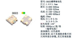 0603 Bicolor SMD LED, (Red)R-Green, R-Blue, R-White, R-Yellow, Orange-Blue, Yellow-True Green, Lamp Beads 1.6*1.5MM