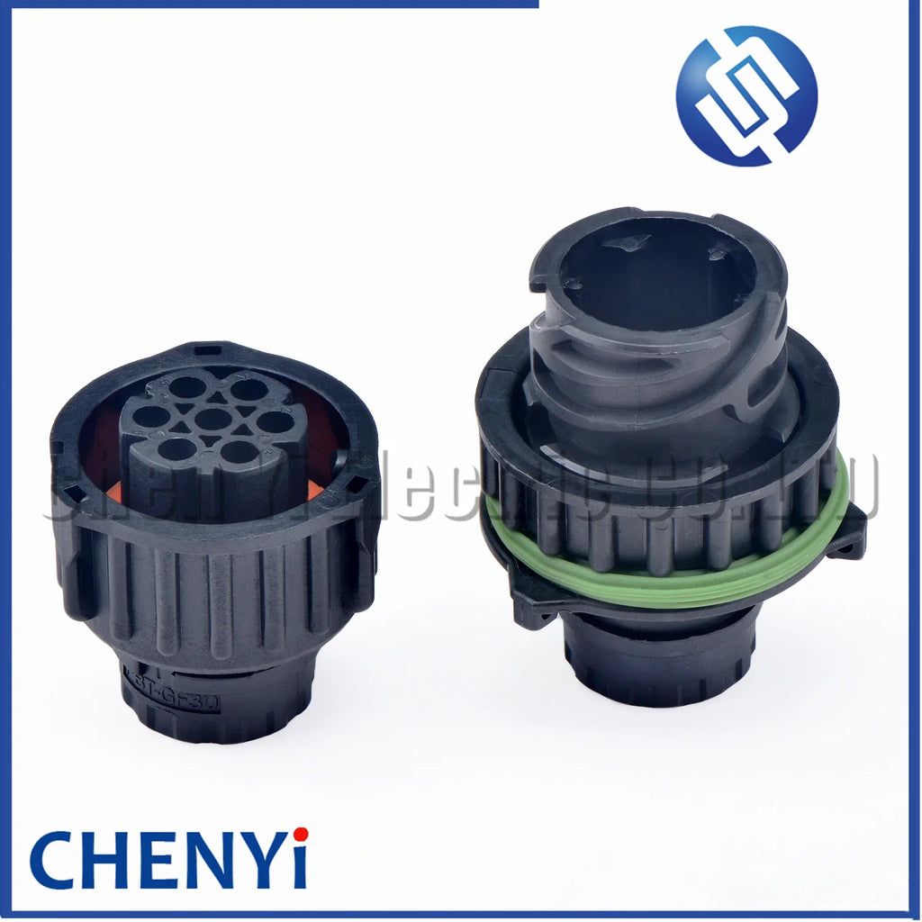 2 set 7 pin 1.5 mm BU-STE KPL CIRCULAR DIN HOUSINGS Male or Female Connector 968421-1 967650-1 1718230-1 with cable Sheath