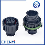 2 set 7 pin 1.5 mm BU-STE KPL CIRCULAR DIN HOUSINGS Male or Female Connector 968421-1 967650-1 1718230-1 with cable Sheath