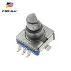 5PCS EC11 Rotary Encoder Code Switch With Push Button30 Position 360 Degree Infinite Rotation SMD 5Pin Plum Shaft