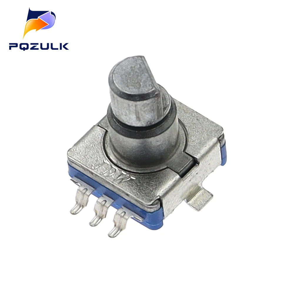 5PCS EC11 Rotary Encoder Code Switch With Push Button30 Position 360 Degree Infinite Rotation SMD 5Pin Plum Shaft