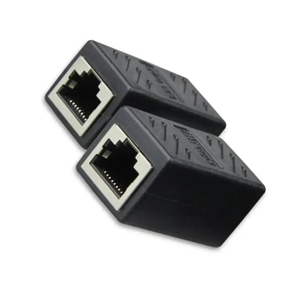 RJ45 Coupler Extender Connector Cat 5 Cat6 Cat6a Ethernet Coupler Female To Female PC Hardware Adapters Ethernet Cable Extender